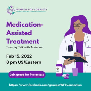 Medication Assisted Treatment Tuesday Talk Facebook Live February 16 1-2pm Eastern