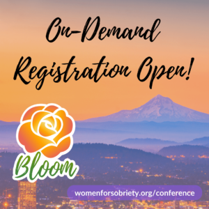 women for sobriety on demand conference registration