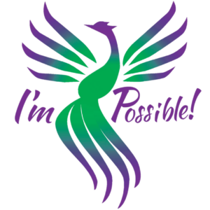 Image of a phoenix rising with the words "I'm Possible!